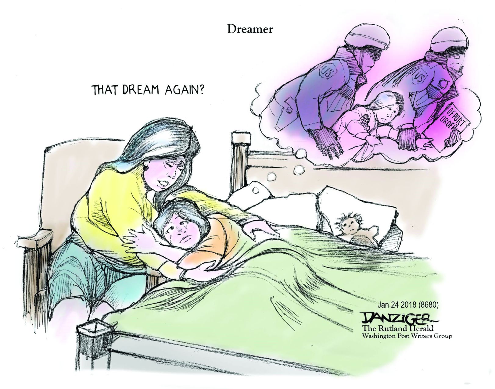 Jeff Danziger cartoon